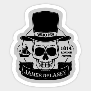 Who is James Delaney? Sticker